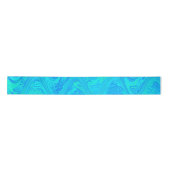 Marbling Blue Green Pattern Satinband (Vorderseite)
