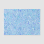 Marbling Blue Lila Pattern Seidenpapier (Vorderseite)