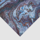 Marbling Blue Seidenpapier (Ausschnitt)