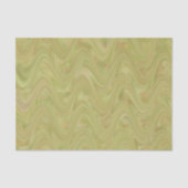 Marbling Green Brown Pattern Seidenpapier (Vorderseite)