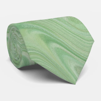 Marbling Green Pattern Krawatte