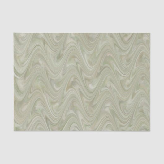 Marbling Green Pattern Seidenpapier (Vorderseite)