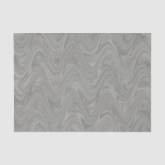 Marbling Grey Green Pattern Seidenpapier (Vorderseite)
