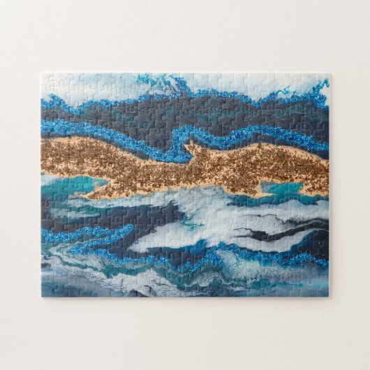 Marbling Puzzle (Horizontal)