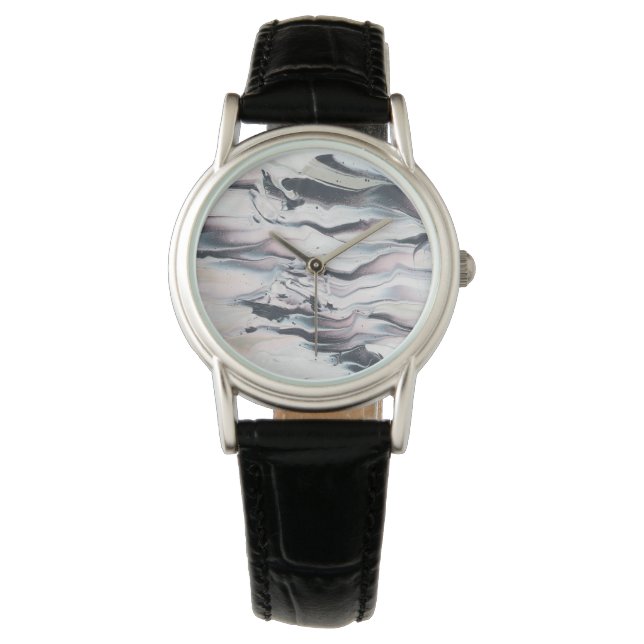 Marbling V Crop Armbanduhr (Vorderseite)