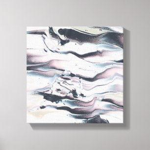 Marbling V Crop Leinwanddruck