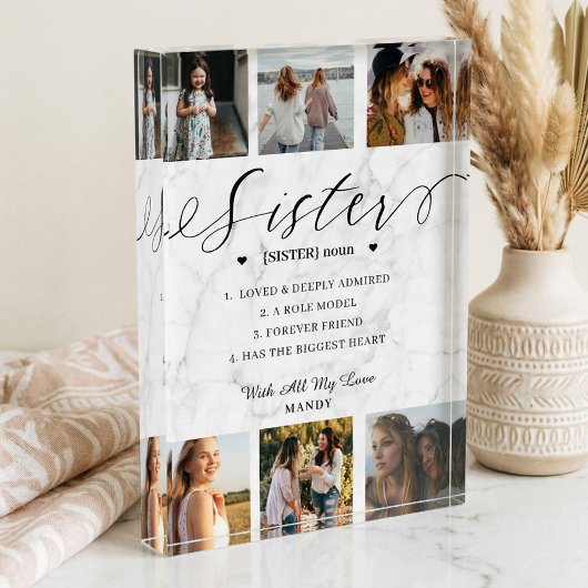 Marbor für die Aufnahme in das Wörterbuch Fotoblock