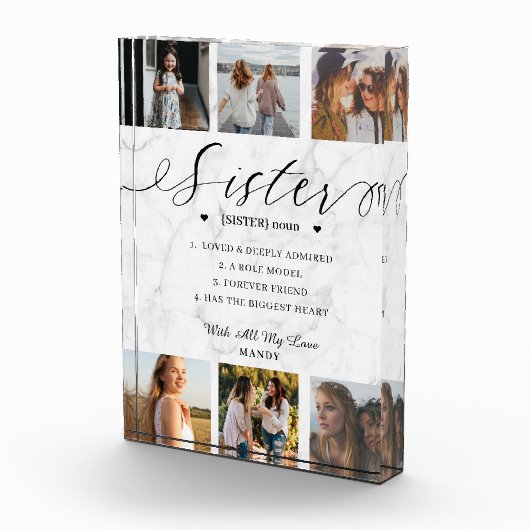 Marbor für die Aufnahme in das Wörterbuch Fotoblock (Rechts)