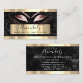 Marbor für die Rose beruflich Makeup Eyelash Exten Visitenkarte (Vorne/Hinten)