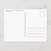 Marburg Deutschland Postkarte (Rückseite)