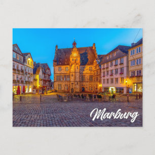 Marburg, Deutschland Postkarte