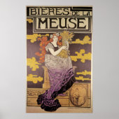 Marc Auguste Bastard Bieres De La Meuse Poster (Vorne)