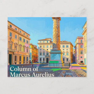 Marc-Aurel-Säule Italien Postkarte
