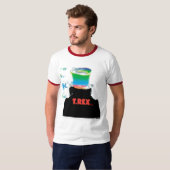 Marc Bolan™ und T.Rex™ Wecker-T - Shirt (Vorne ganz)