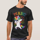 Marc Dabbing Unicorn T-Shirt (Vorderseite)