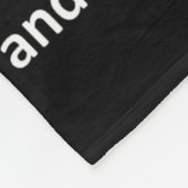 Marc Definition Personalisierter Name Lustiger Geb Fleecedecke (Ecke)