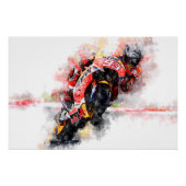Marc Márquez 2017 Poster (Vorderseite)