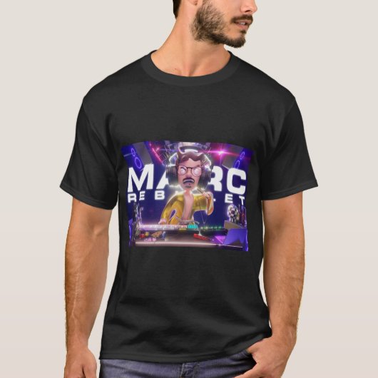 Marc rebillet elektronische Tanzmusik Schöpfer T-Shirt (Vorderseite)
