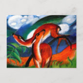 Marc - Rotwild II Postkarte (Vorderseite)