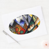 Marc - Sonatine für Geige und Klavier Ovaler Aufkleber (Umschlag)