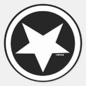 Marc Vachon BLACKSTAR Aufkleber (Vorderseite)