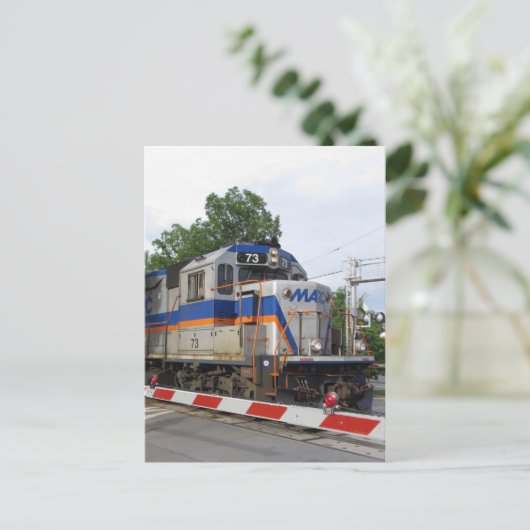 MARC-Zug Postkarte (Stehend Vorderseite)