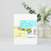 Marca Hispanica Postkarte (Stehend Vorderseite)