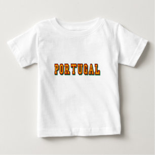 Marca-"Portugal" por Fás tun Futebol Português Baby T-shirt
