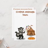 Marcel, civet mime karte (Vorderseite/Rückseite Beispiel)