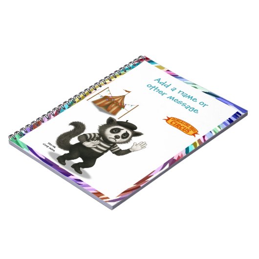 Marcel, civet mime notizblock (Linke Seite)