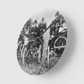 Marcel (d.1903) and Louis (1877-1944) Renault driv Runde Wanduhr (Winkel)