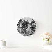 Marcel (d.1903) and Louis (1877-1944) Renault driv Runde Wanduhr (Zuhause)