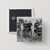 Marcel (d.1903) und Louis (1877-1944) Renault driv Button (Vorne & Hinten)