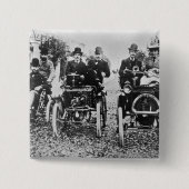 Marcel (d.1903) und Louis (1877-1944) Renault driv Button (Vorderseite)