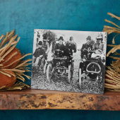 Marcel (d.1903) und Louis (1877-1944) Renault driv Fotoplatte (Seite)