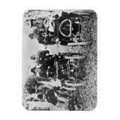 Marcel (d.1903) und Louis (1877-1944) Renault driv Magnet (Vertikal)