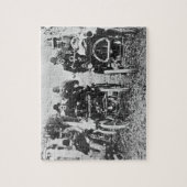 Marcel (d.1903) und Louis (1877-1944) Renault driv Puzzle (Vertikal)