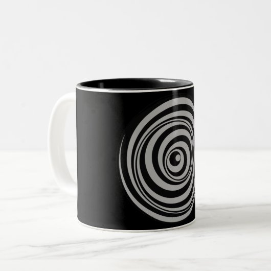 Marcel Duchamp Anémic Cinéma Tasse (Vorderseite Links)