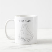 Marcel Duchamp's Fountain R.Mutt 1917 Kaffeetasse (Links)