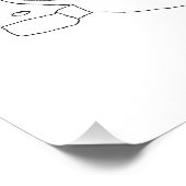 Marcel Duchamp's Fountain R.Mutt 1917 Poster (Ecke)