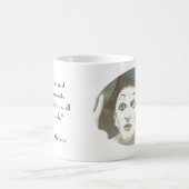Marcel Marceau benötigt keine Wörter Kaffeetasse (Mittel)