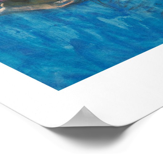 "Marcel Marceau", von Ruiperez Poster (Ecke)