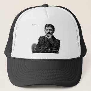 Marcel Proust & Berühmter Ausspruch Truckerkappe