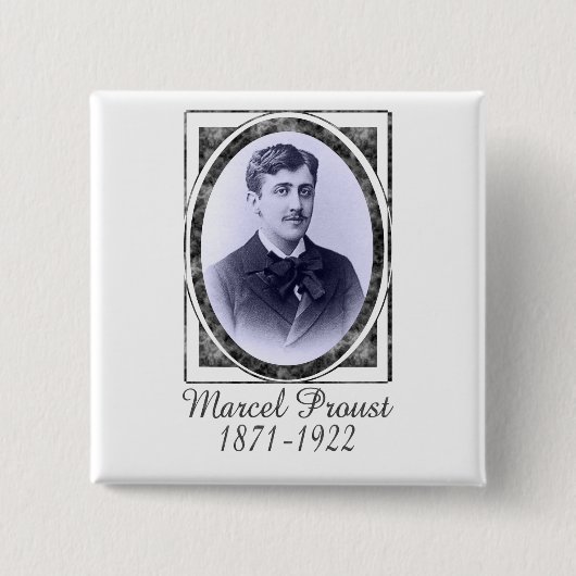 Marcel Proust Button (Vorderseite)