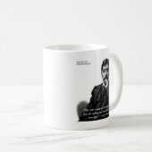 Marcel Proust & Famous Zitat Kaffeetasse (VorderseiteRechts)