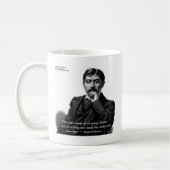 Marcel Proust & Famous Zitat Kaffeetasse (Links)