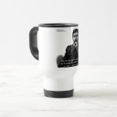 Marcel Proust & Famous Zitat Reisebecher (Vorderseite Links)