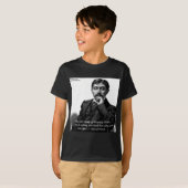 Marcel Proust & Famous Zitat T-Shirt (Vorne ganz)