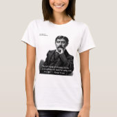 Marcel Proust & Famous Zitat T-Shirt (Vorderseite)
