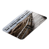 Marcel Proust Inspiration Zitat "Neue Augen" Flexi Magnet (Linke Seite)